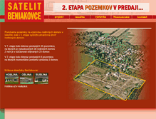 Tablet Screenshot of beniakovce.sk